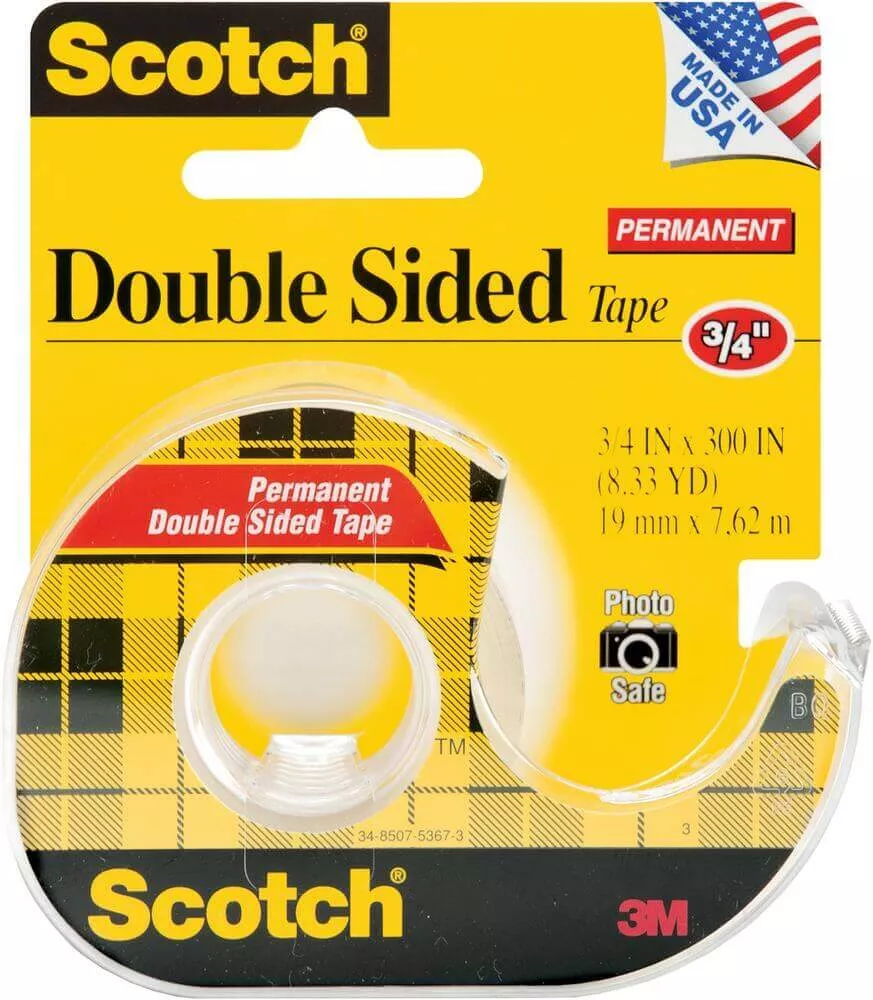 .75″X300″ Scotch Permanent Double-Sided Tape